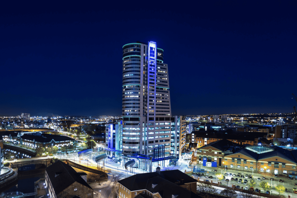 City of Leeds in the UK