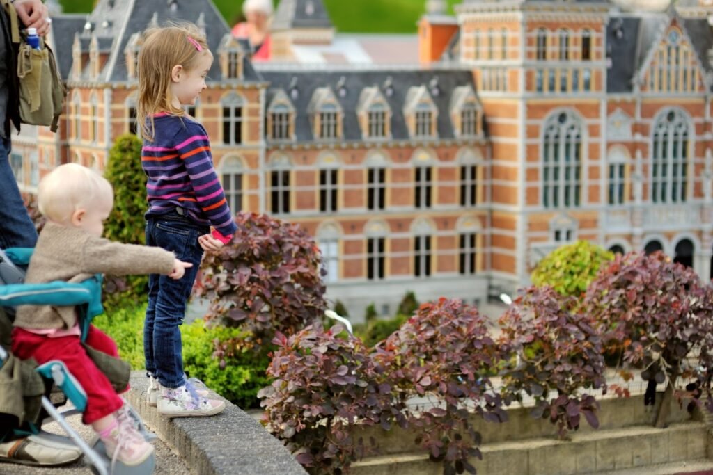 Miniature city display at Madurodam in The Hague, near Rotterdam ferry routes
