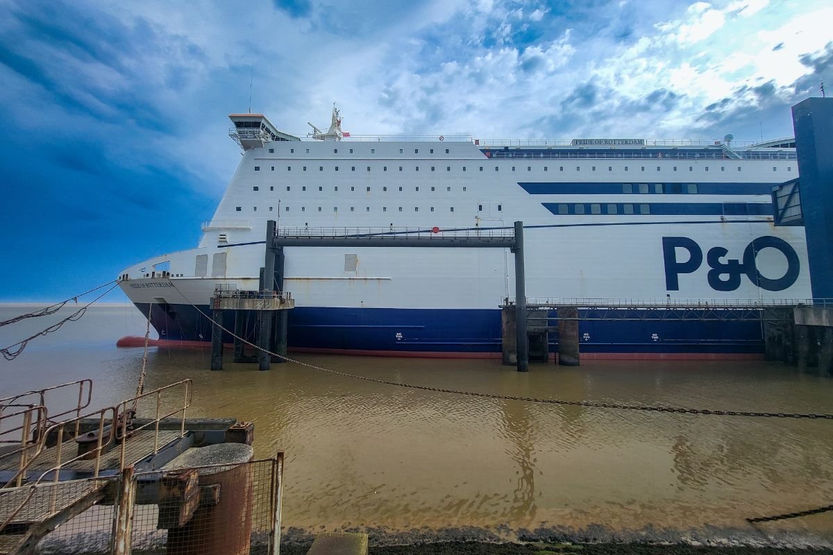 Pride of Rotterdam, een van de veerboten op de route Rotterdam–Hull